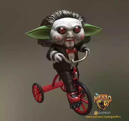 Grogu Billy - Saw 3D print model