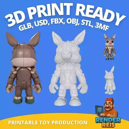 Modular 3D Printable Robot 