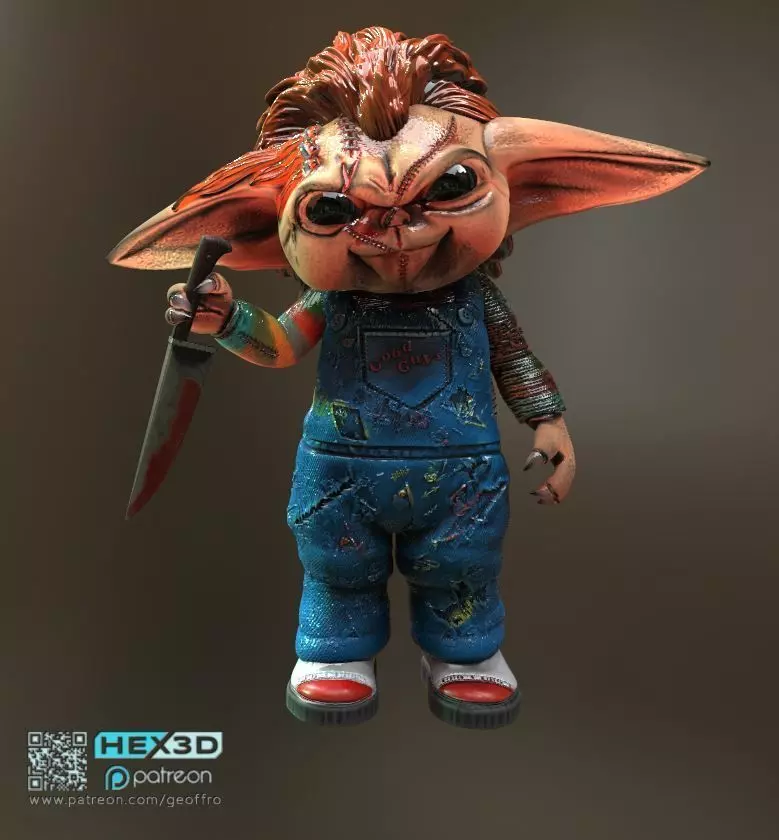 Grogu BabyChucky - Childs Play 3D print model_0