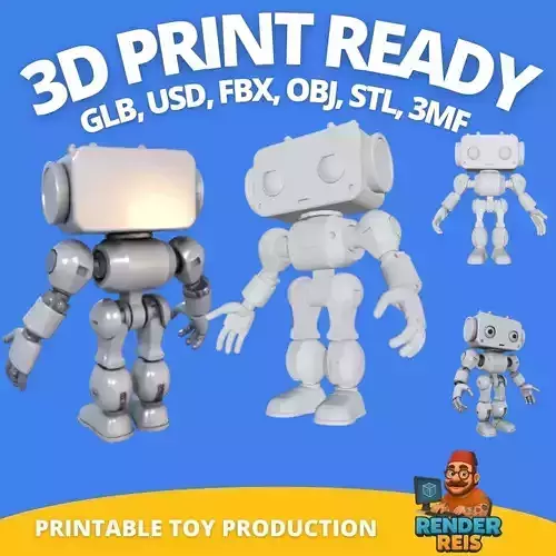 Modular 3D Printable Robot 2