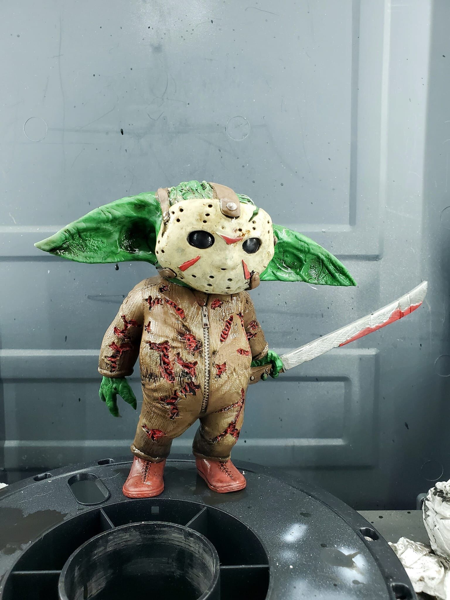 Grogu BabyJason - Friday the 13th 3D print model_4