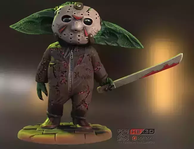 Grogu BabyJason - Friday the 13th 3D print model