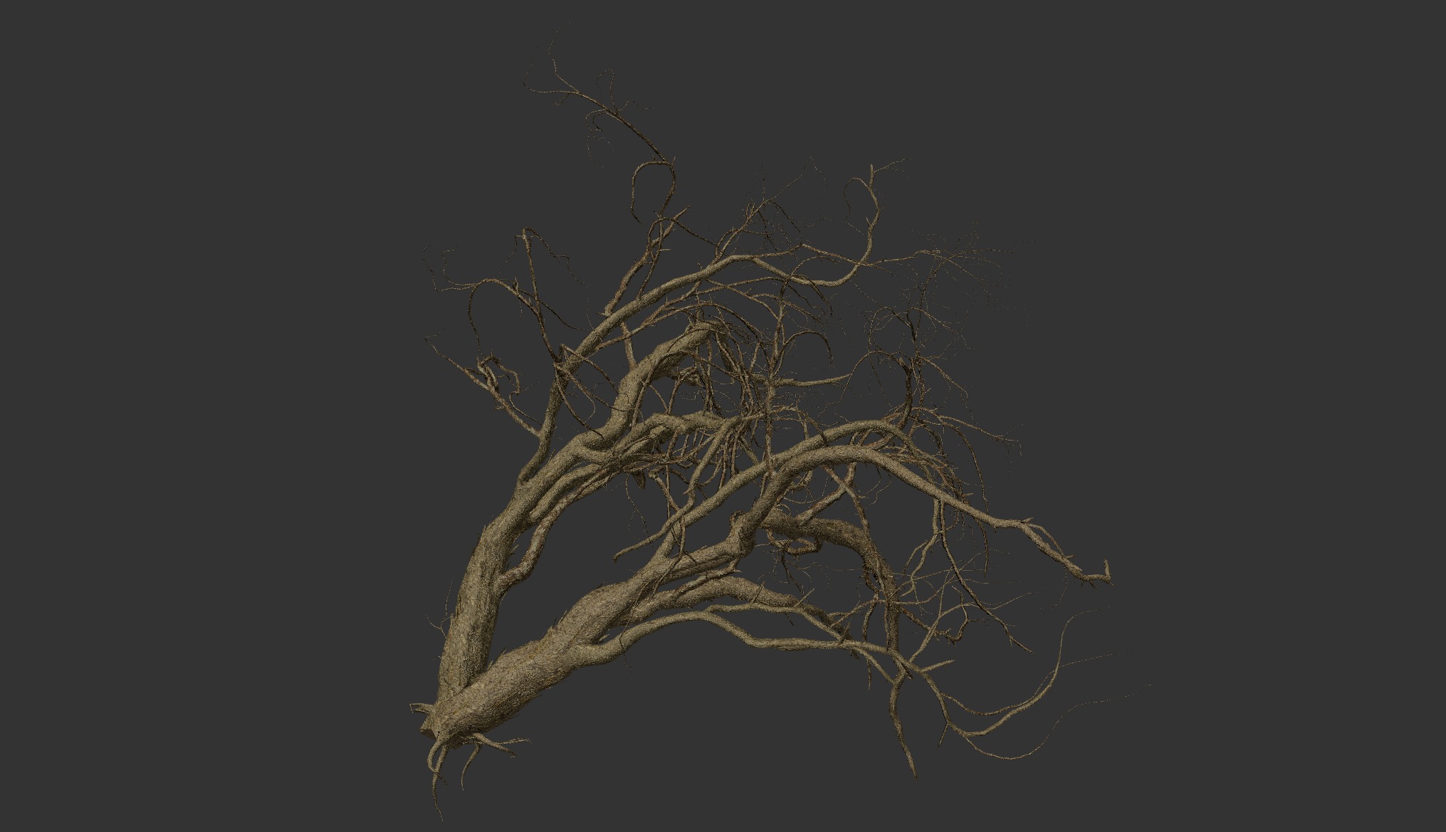 LowPoly Dead Tree Collection _14
