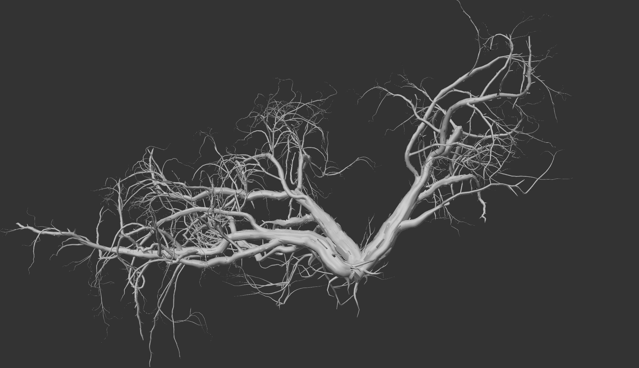 LowPoly Dead Tree Collection _8