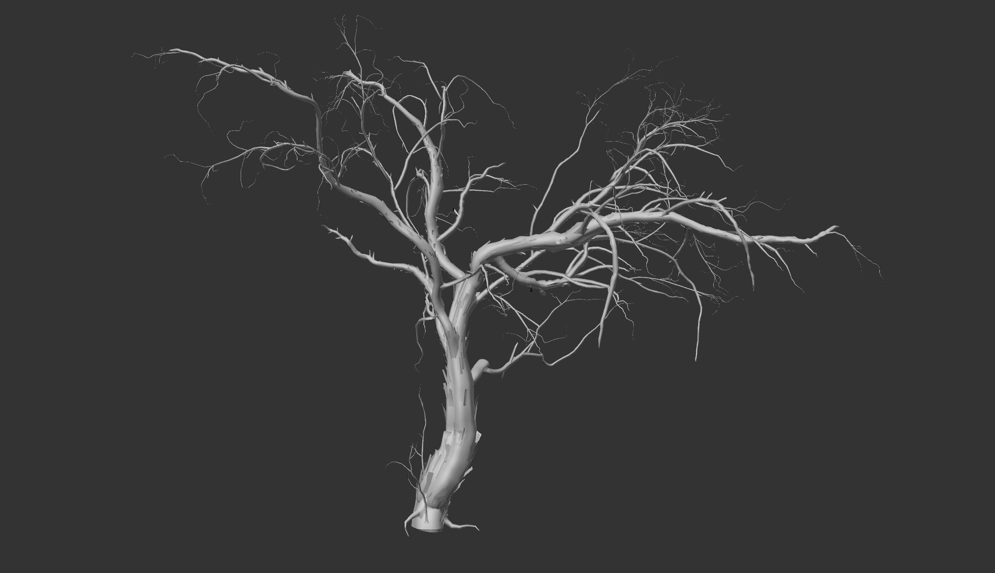 LowPoly Dead Tree Collection _24