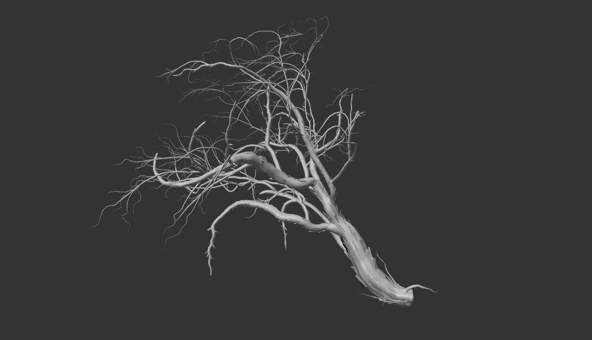 LowPoly Dead Tree Collection _21
