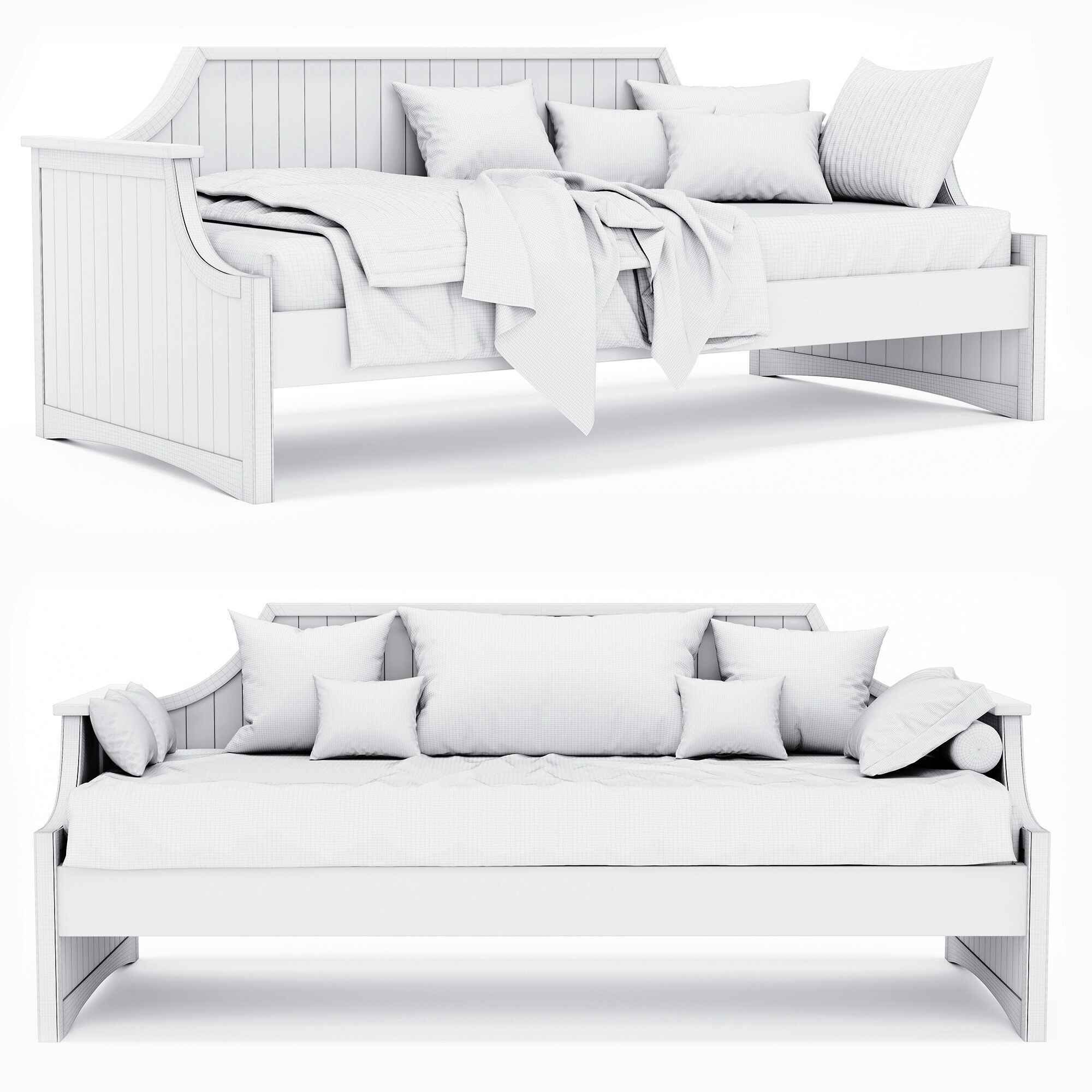 Antavious Daybed 3D model_4