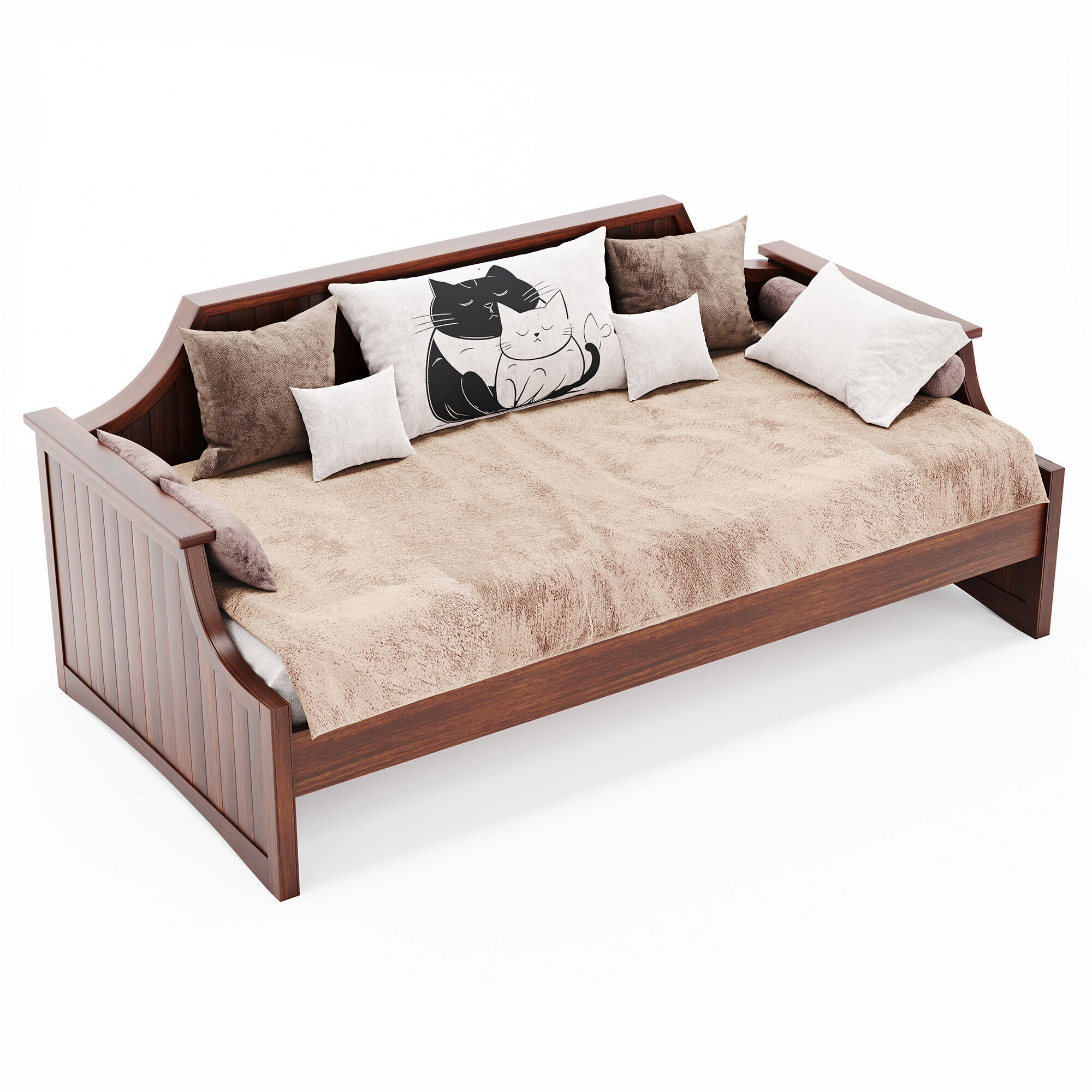 Antavious Daybed 3D model_2