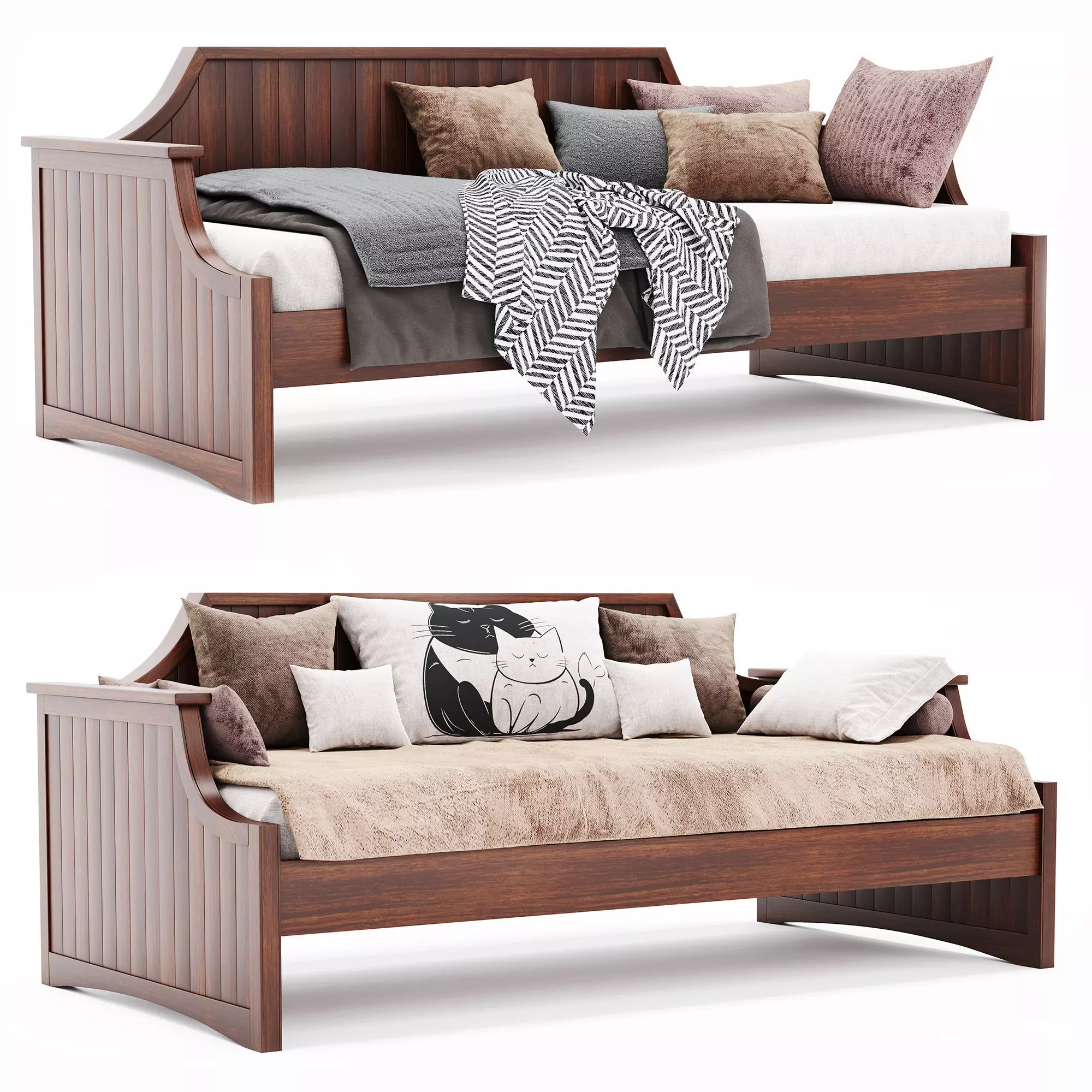 Antavious Daybed 3D model_0