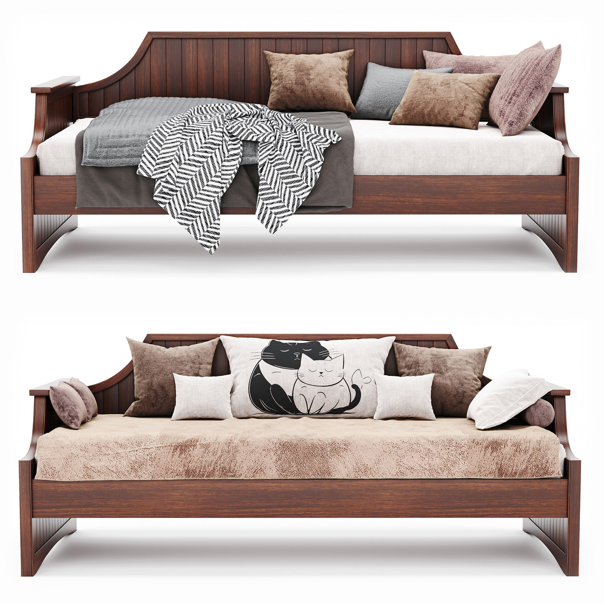 Antavious Daybed 3D model_1