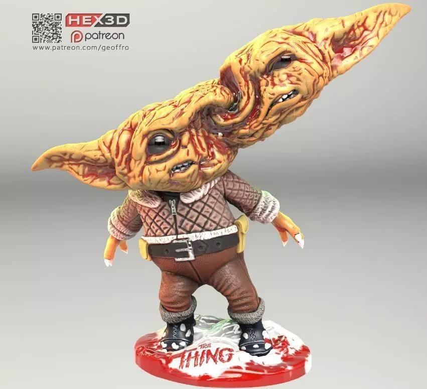 Grogu BabyThing - The Thing 3D print model