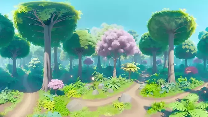 Forest HDRIs 3D model