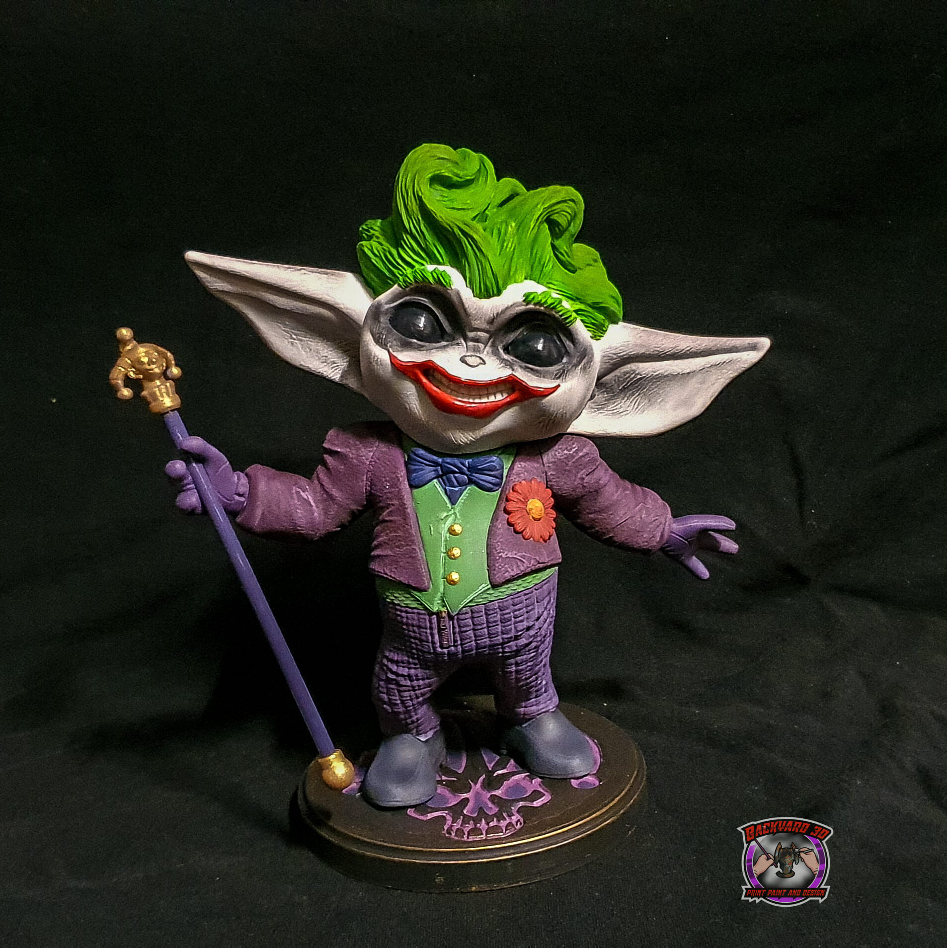 Grogu Jokey - Batman  3D print model_2