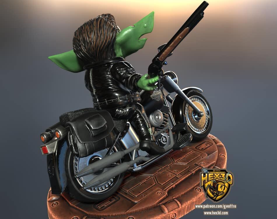 Grogu T800 - Terminator 3D print model_3