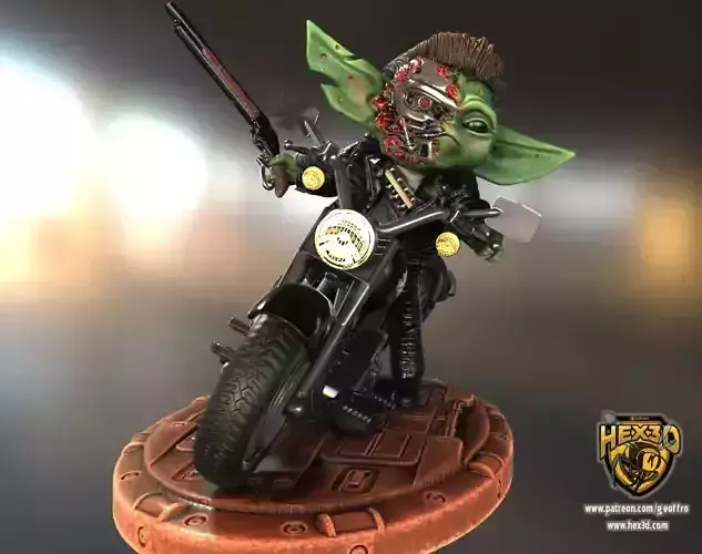 Grogu T800 - Terminator