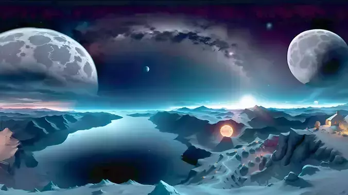 Galaxy HDRIs Texture