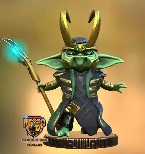 Grogu - Groki and Thorgu Twin Pack - Marvel  3D print model