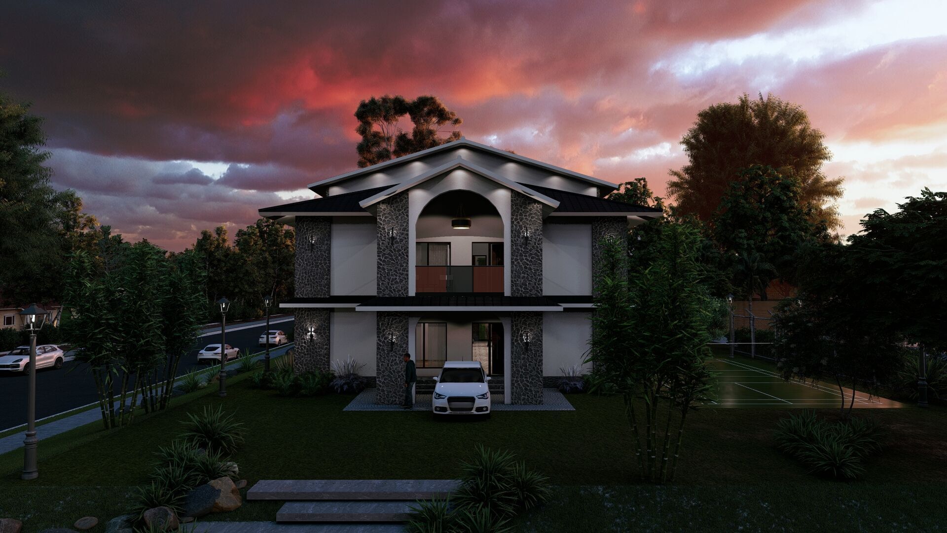 Residential proposal design 3D model_15