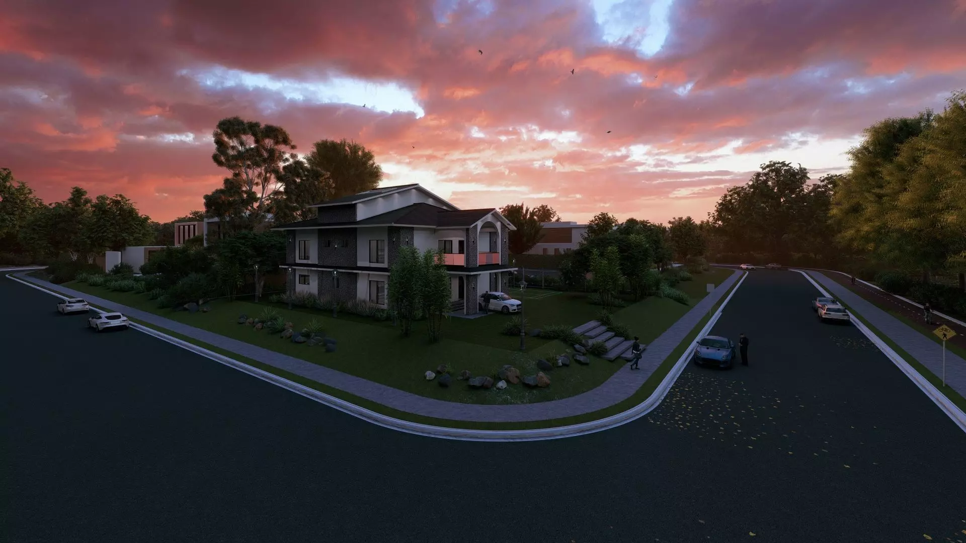 Residential proposal design 3D model_0