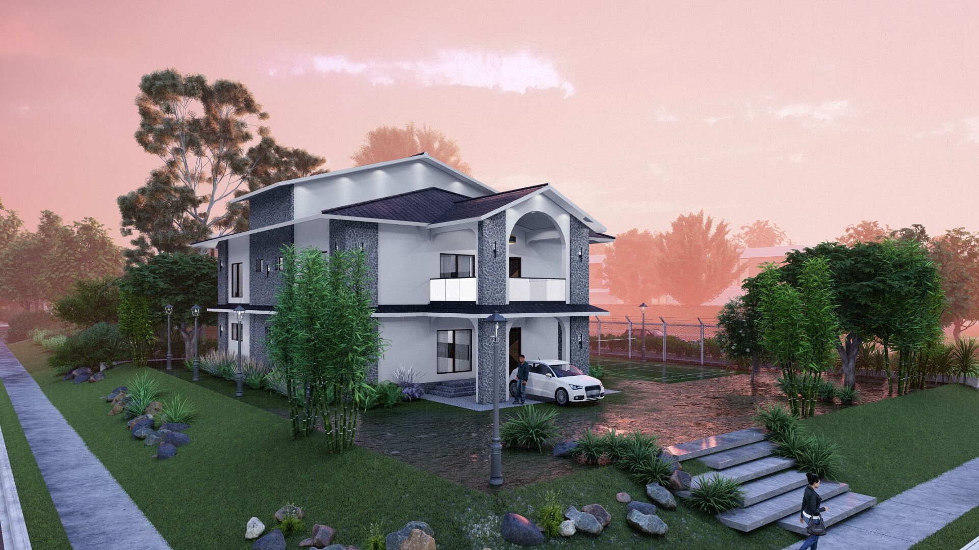 Residential proposal design 3D model_11