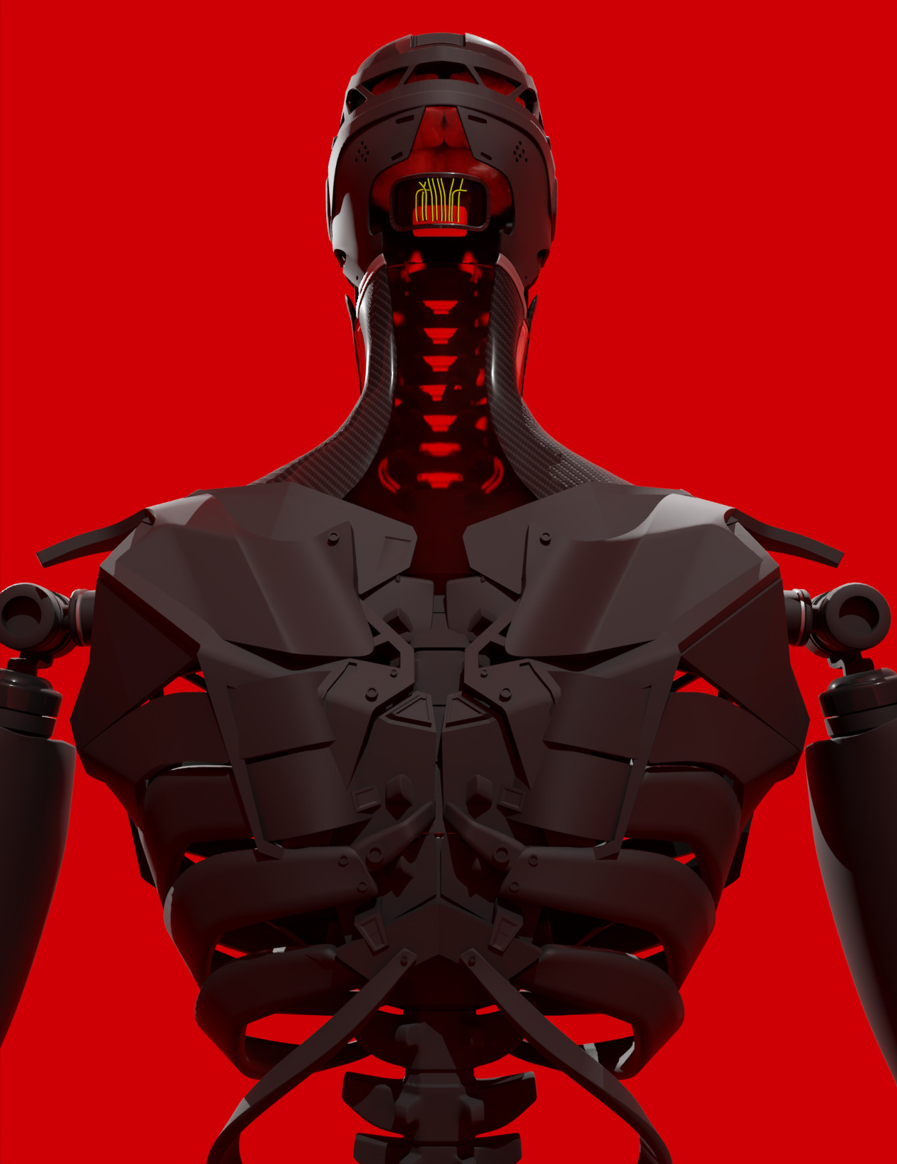 Sci Fi - Character 01 - Bust 3D  3D model_3