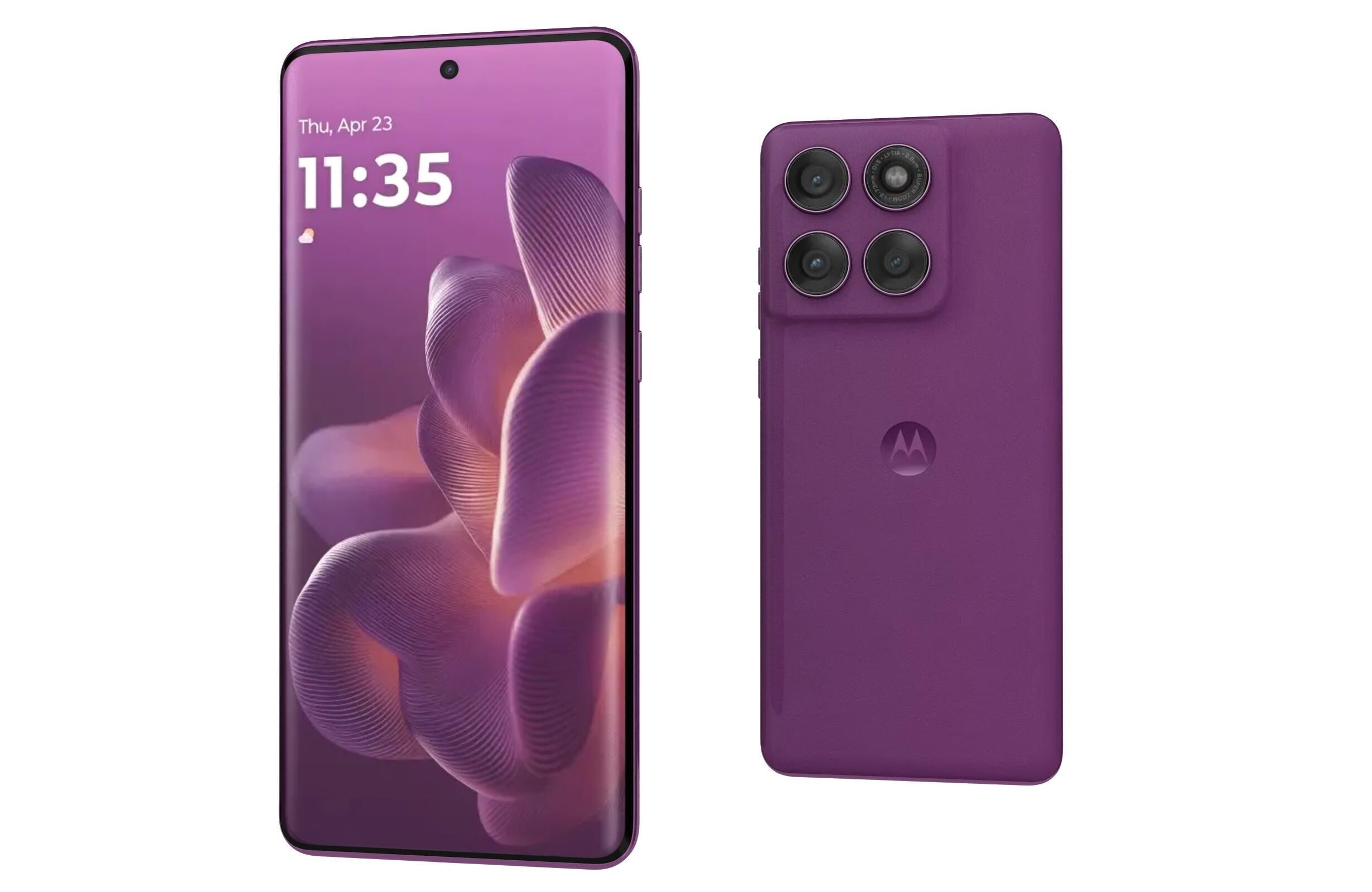 Motorola Edge 60 Pro PANTONE Sparkling Grape 3D model_6