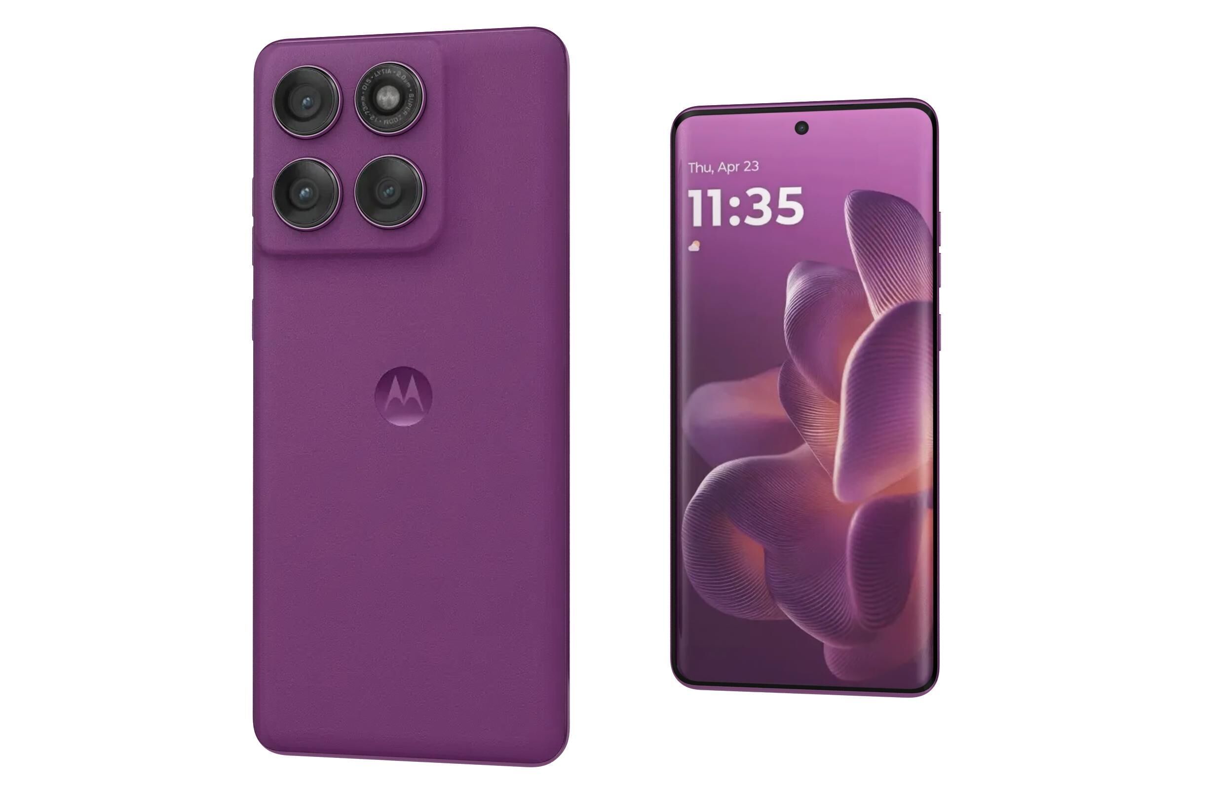 Motorola Edge 60 Pro PANTONE Sparkling Grape 3D model_7