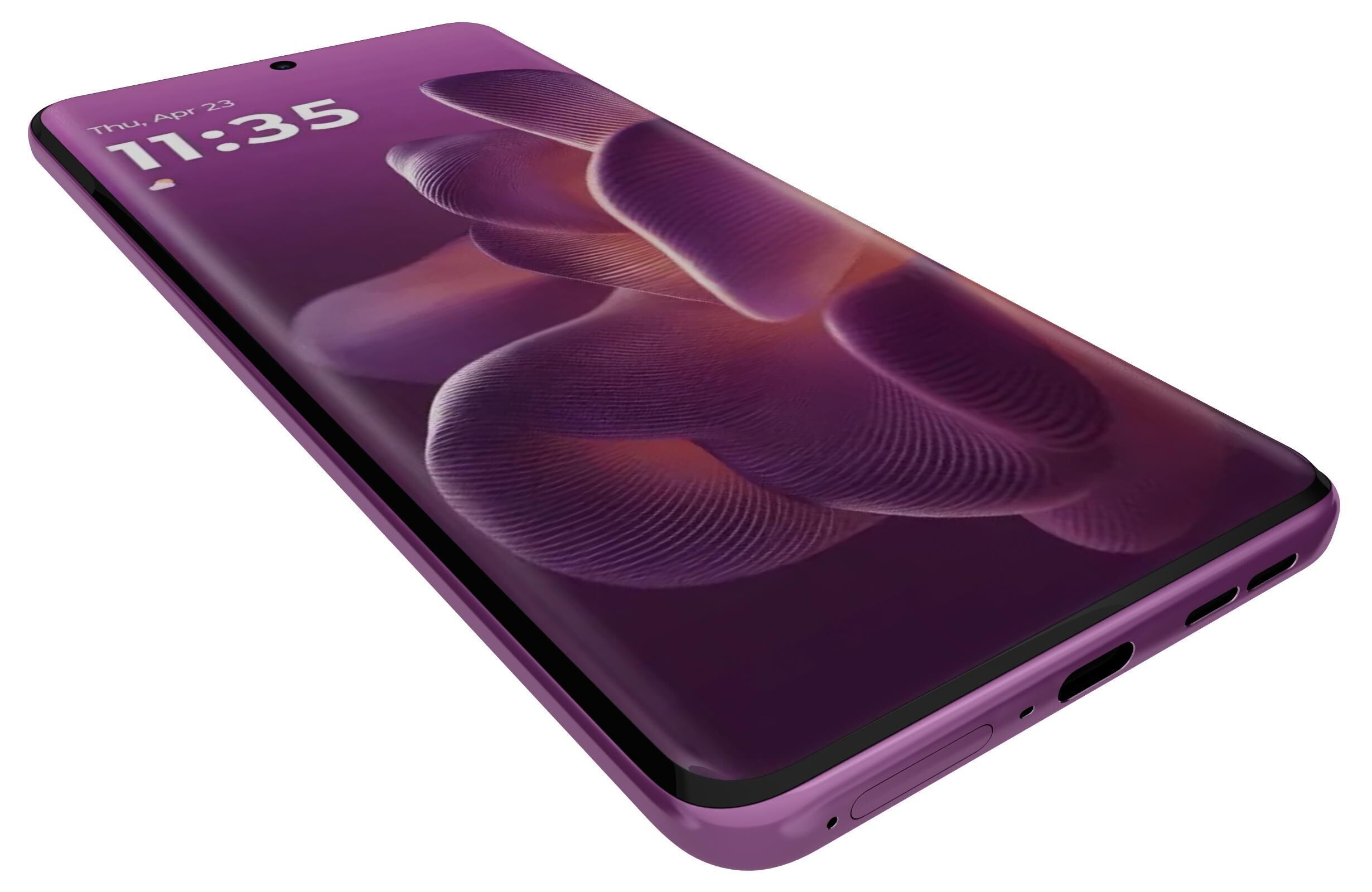 Motorola Edge 60 Pro PANTONE Sparkling Grape 3D model_12