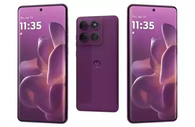 Motorola Edge 60 Pro PANTONE Sparkling Grape