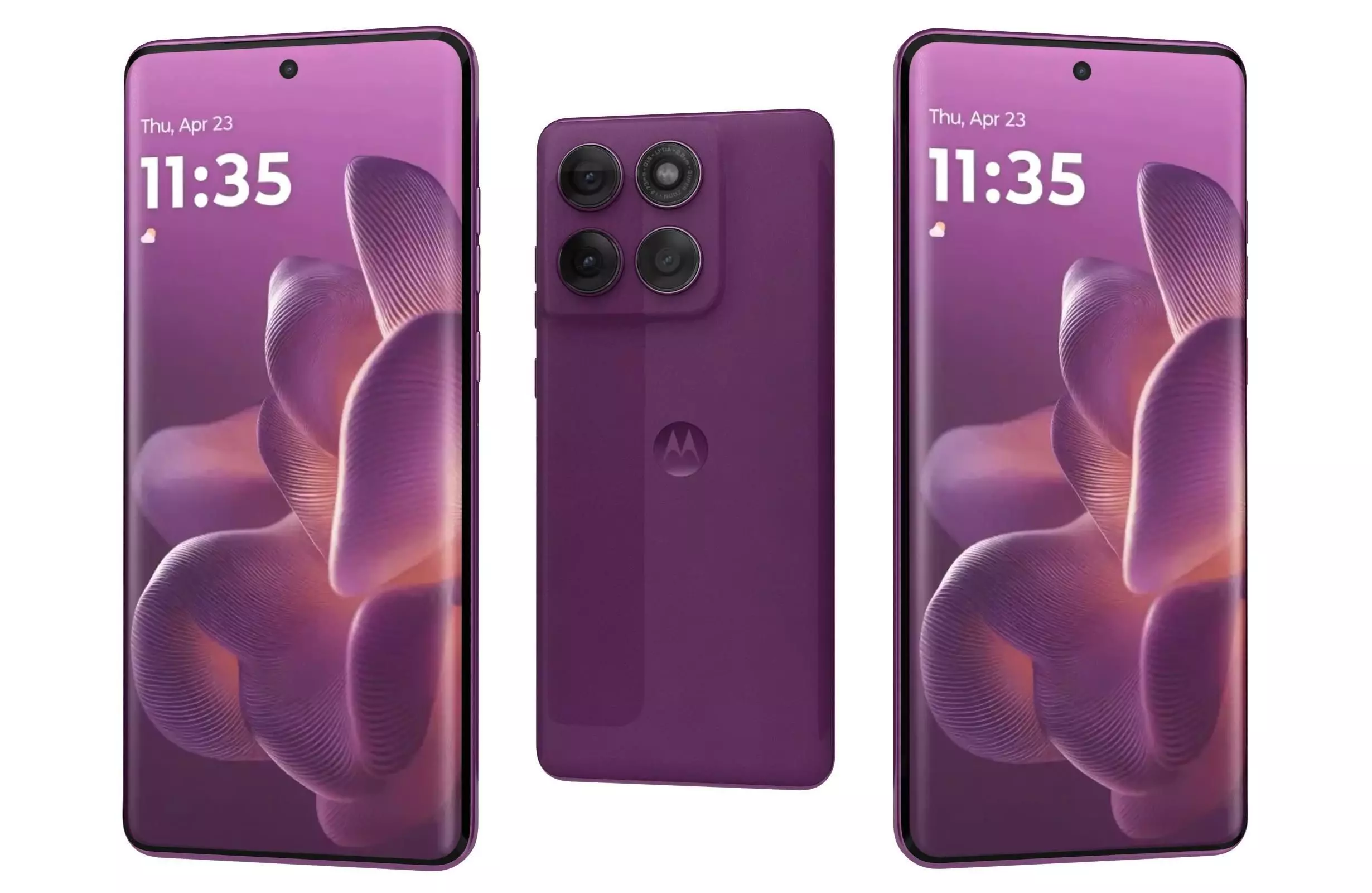 Motorola Edge 60 Pro PANTONE Sparkling Grape 3D model_0