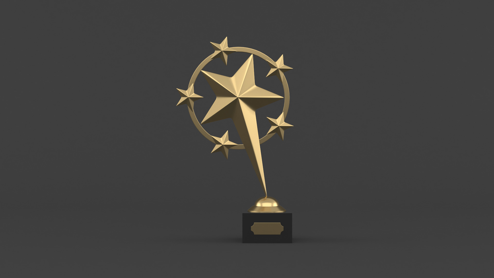 Trophy Cup Collection 3D model_5