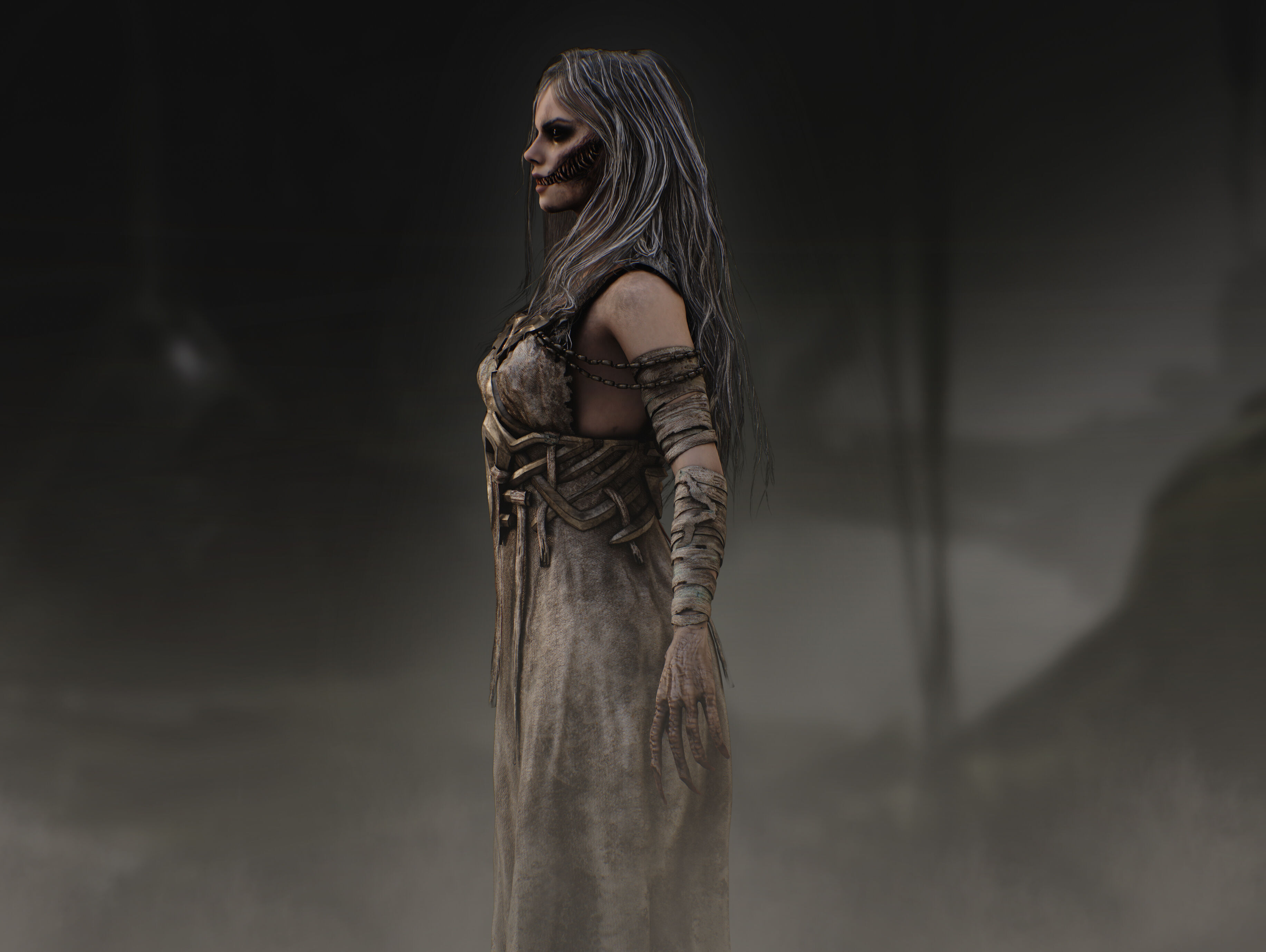 Abeloth Low-poly 3D model_7