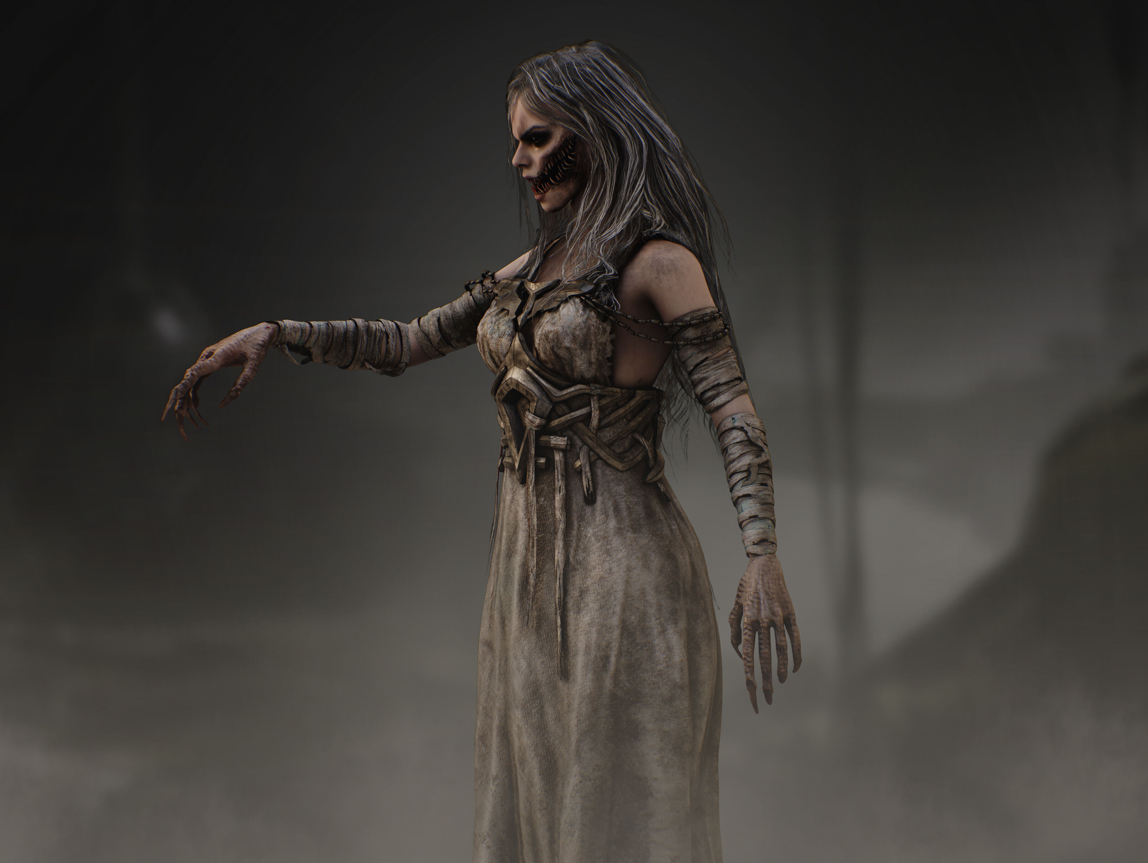 Abeloth Low-poly 3D model_9