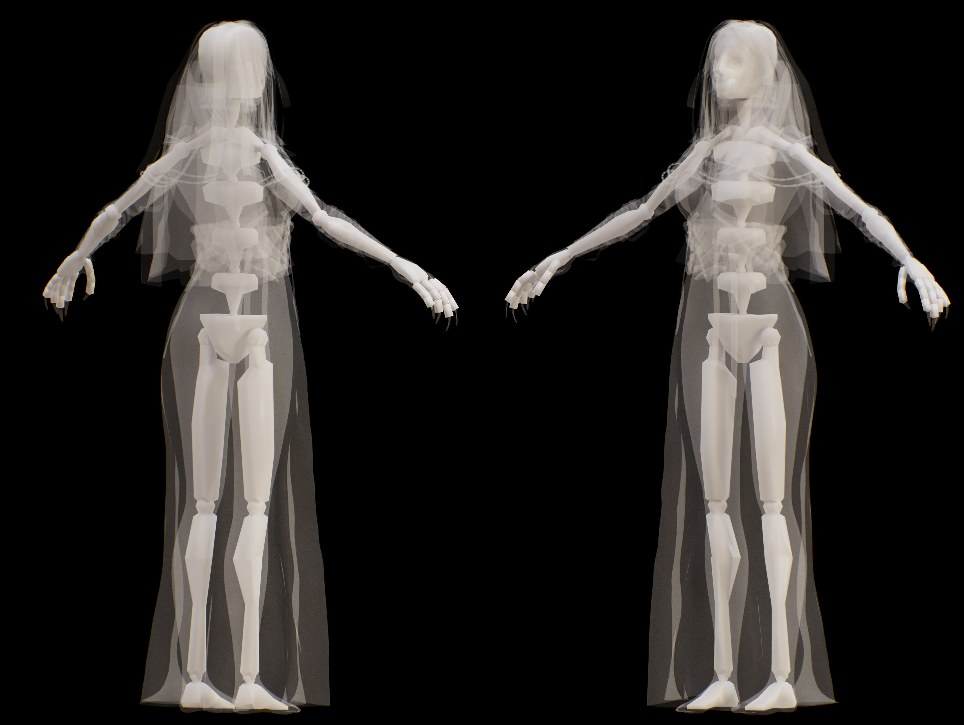 Abeloth Low-poly 3D model_16