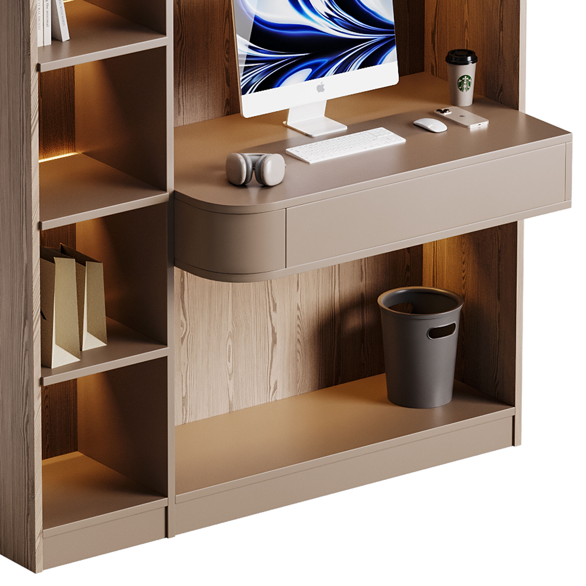 Modern Workplace 08 3D model_12