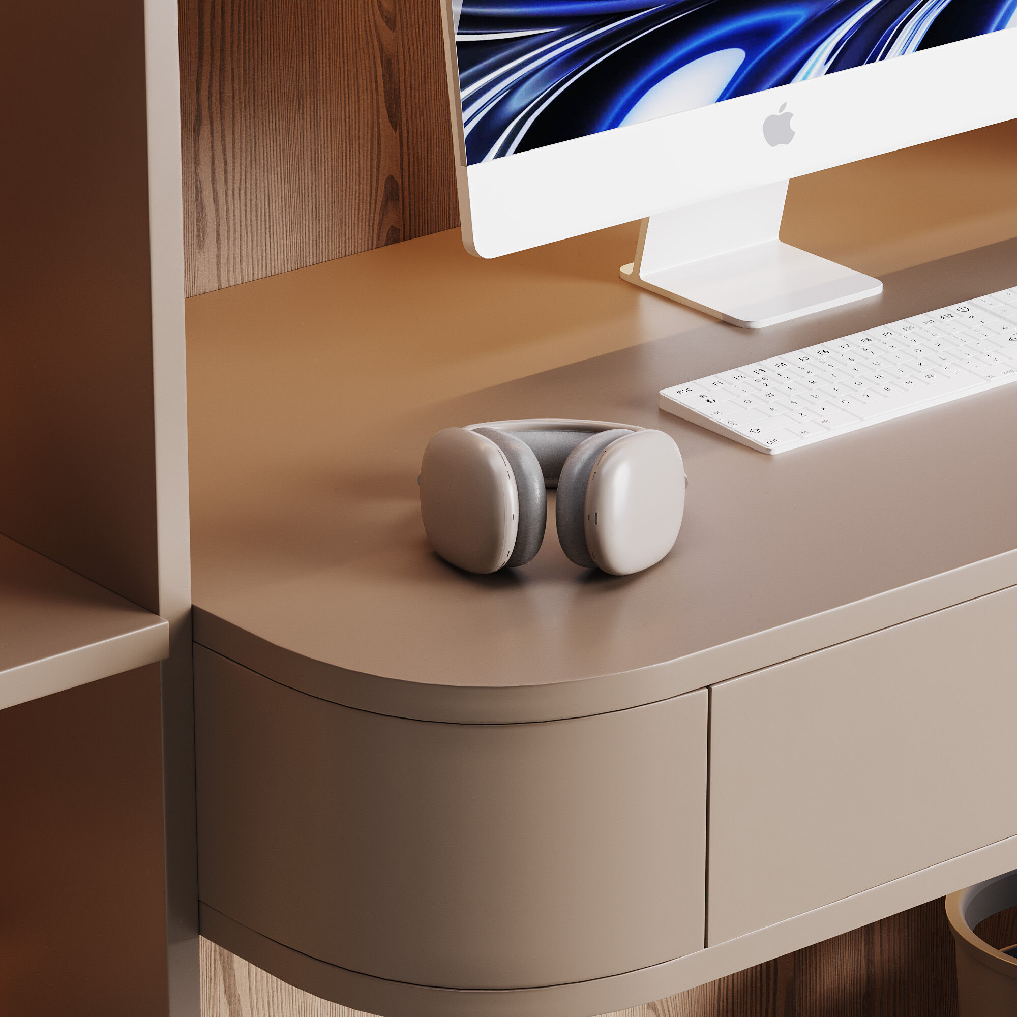 Modern Workplace 08 3D model_3