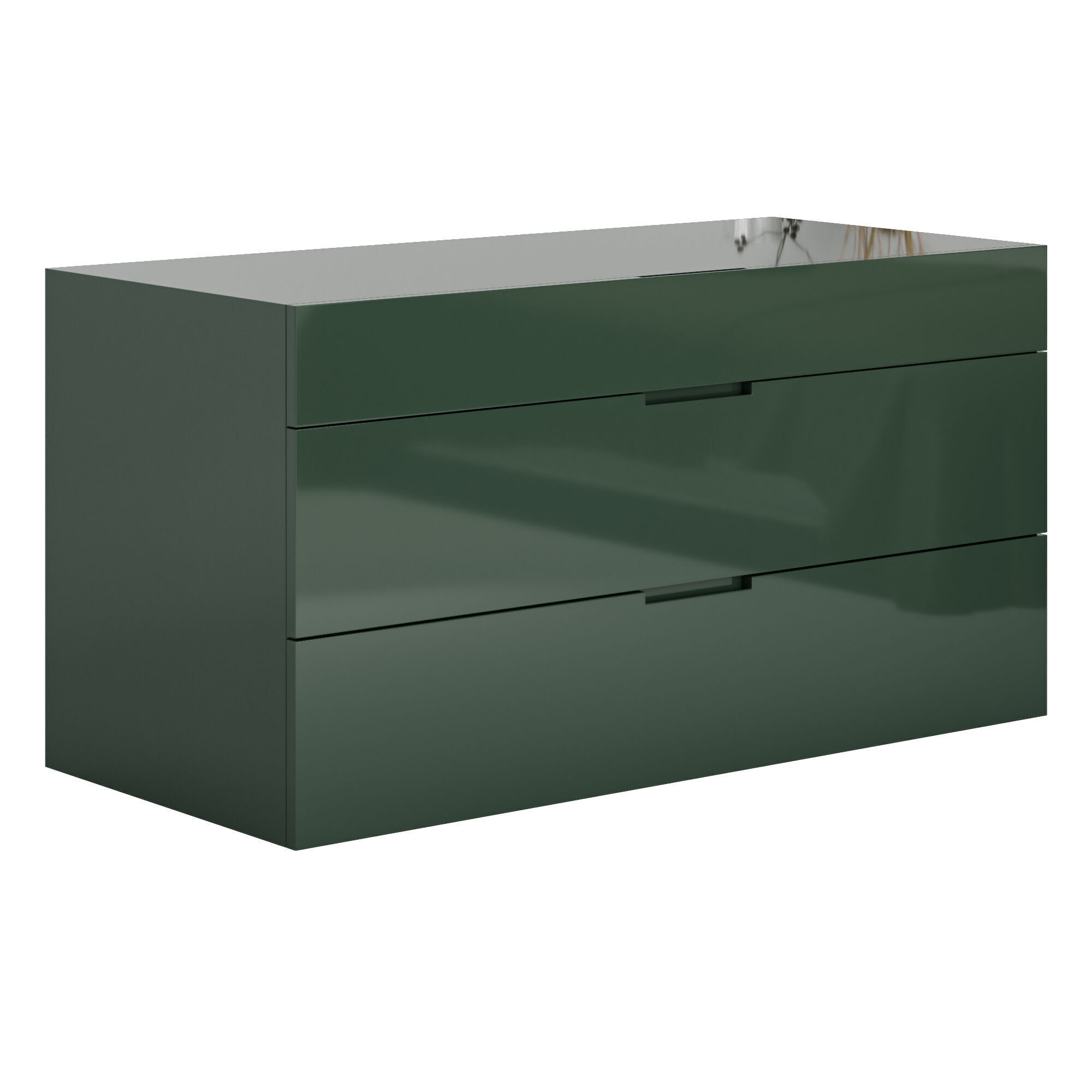 Flin dressers with recessed handle from Lema 3D model_13