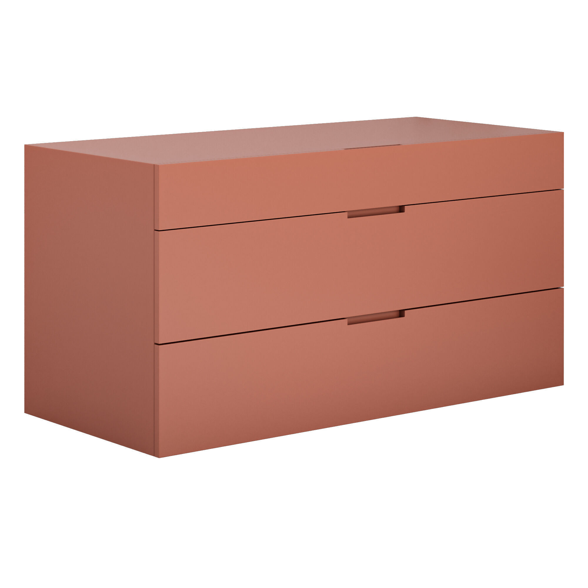 Flin dressers with recessed handle from Lema 3D model_11