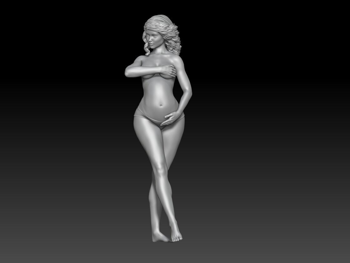 THE BEST mom pregnant 1 3D print model_1