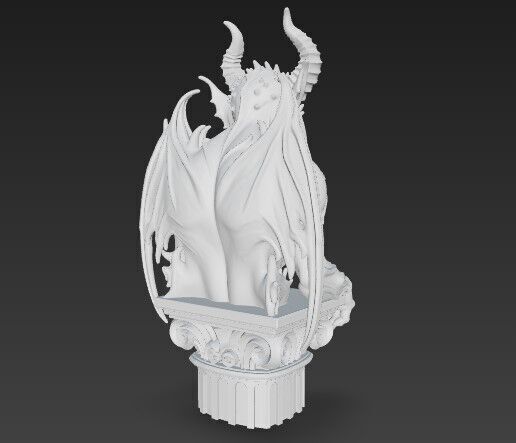3D Demon Figure 3 3D print model_6