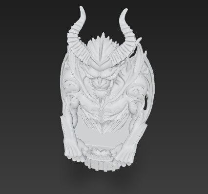 3D Demon Figure 3 3D print model_11