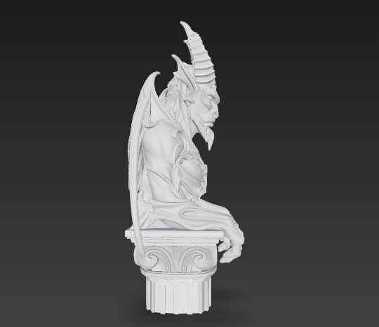 3D Demon Figure 3 3D print model_5