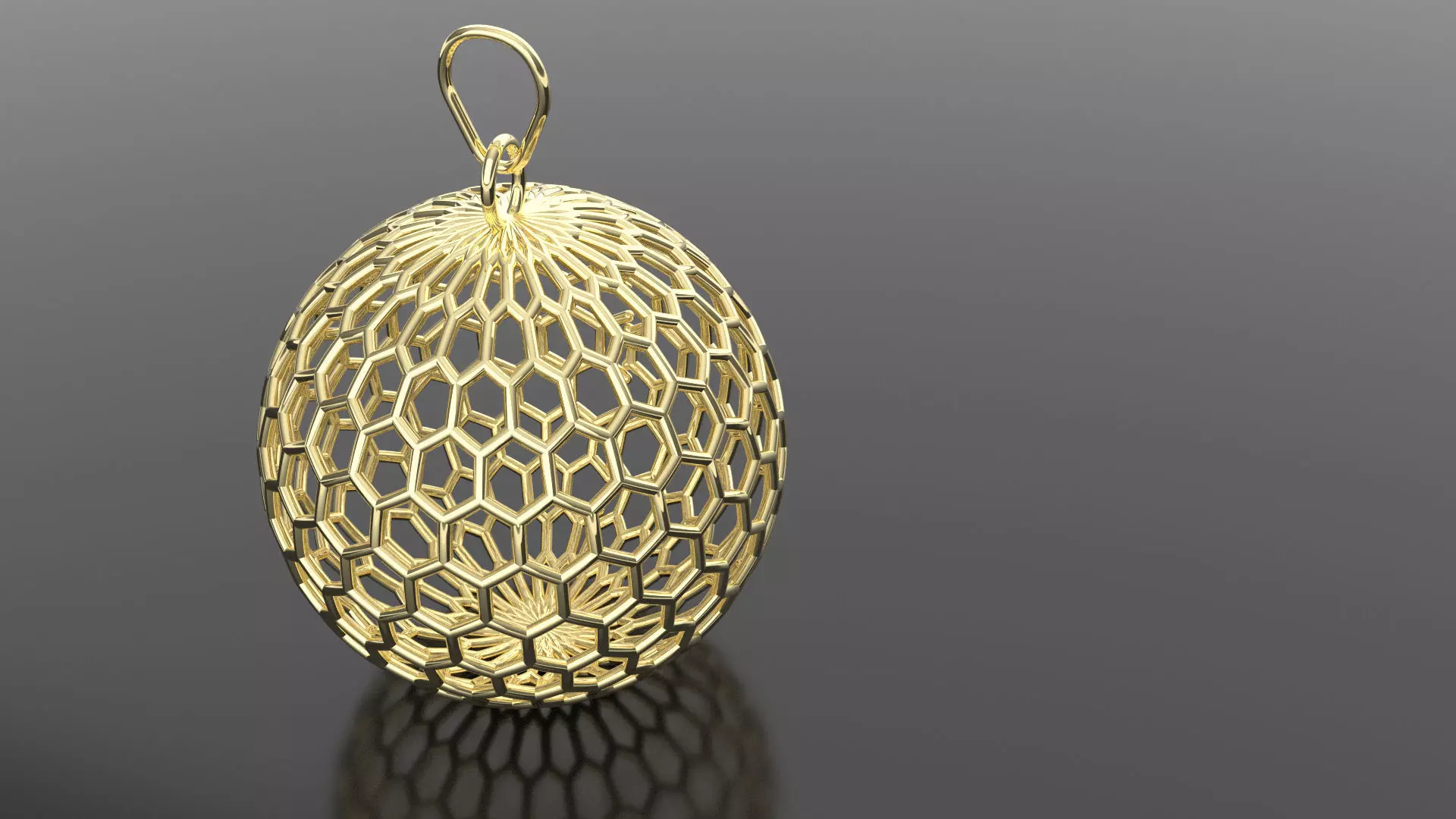 empty sphere medal Free 3D print model