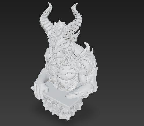 3D Demon Figure 4 3D print model_6