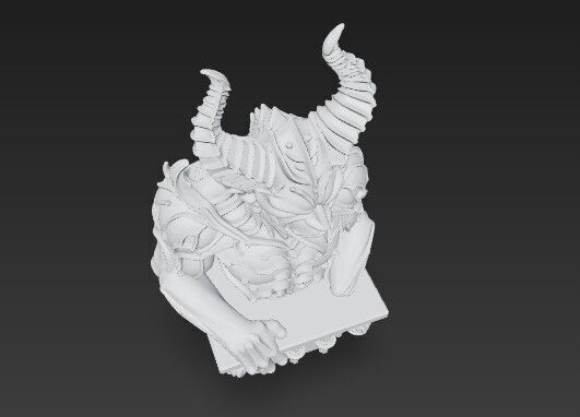 3D Demon Figure 4 3D print model_8