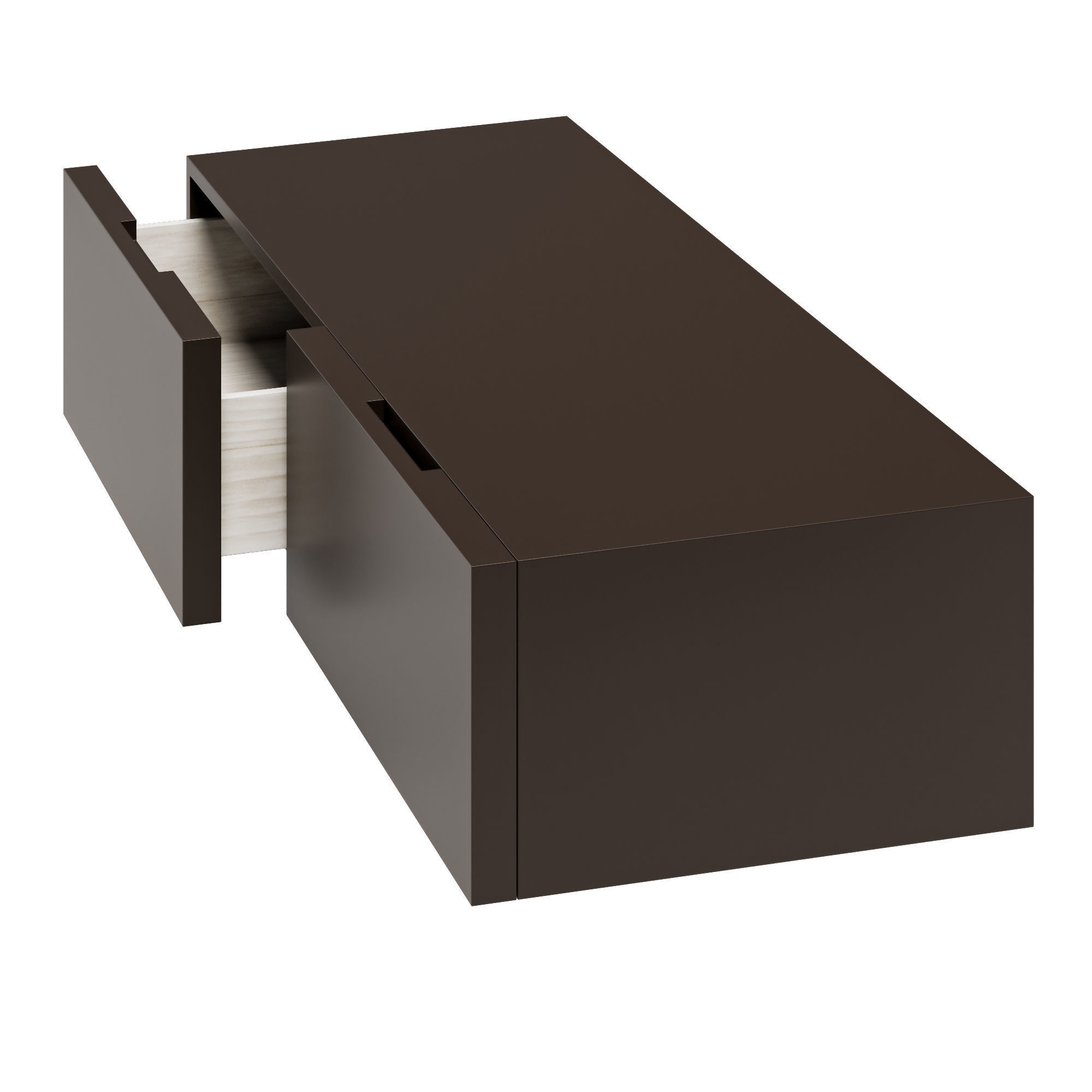 Flin set of drawers and bedside tables by Lemamobili 3D Model Collection_24