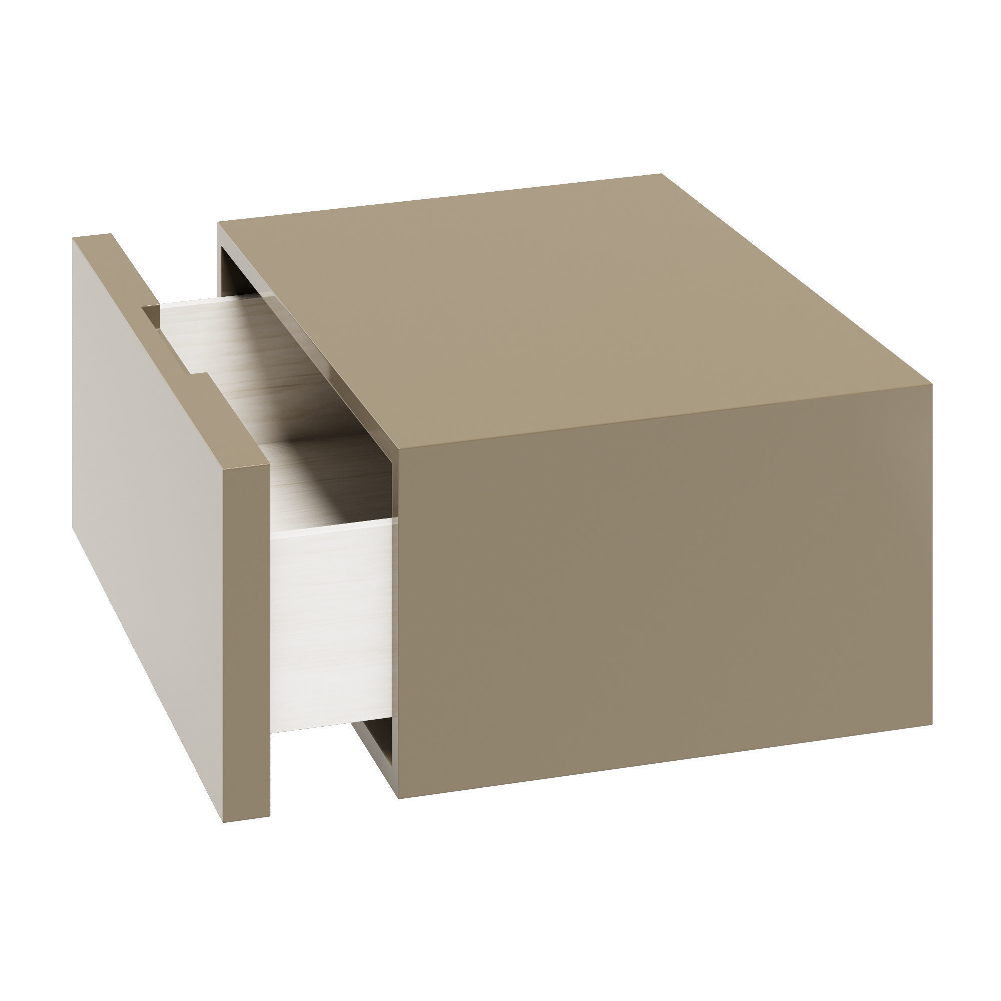 Flin set of drawers and bedside tables by Lemamobili 3D Model Collection_25