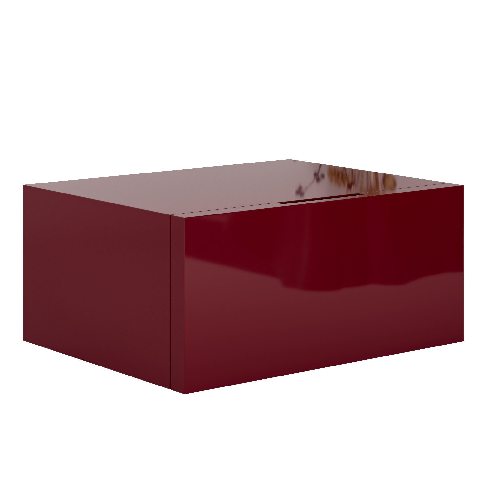 Flin set of drawers and bedside tables by Lemamobili 3D Model Collection_21
