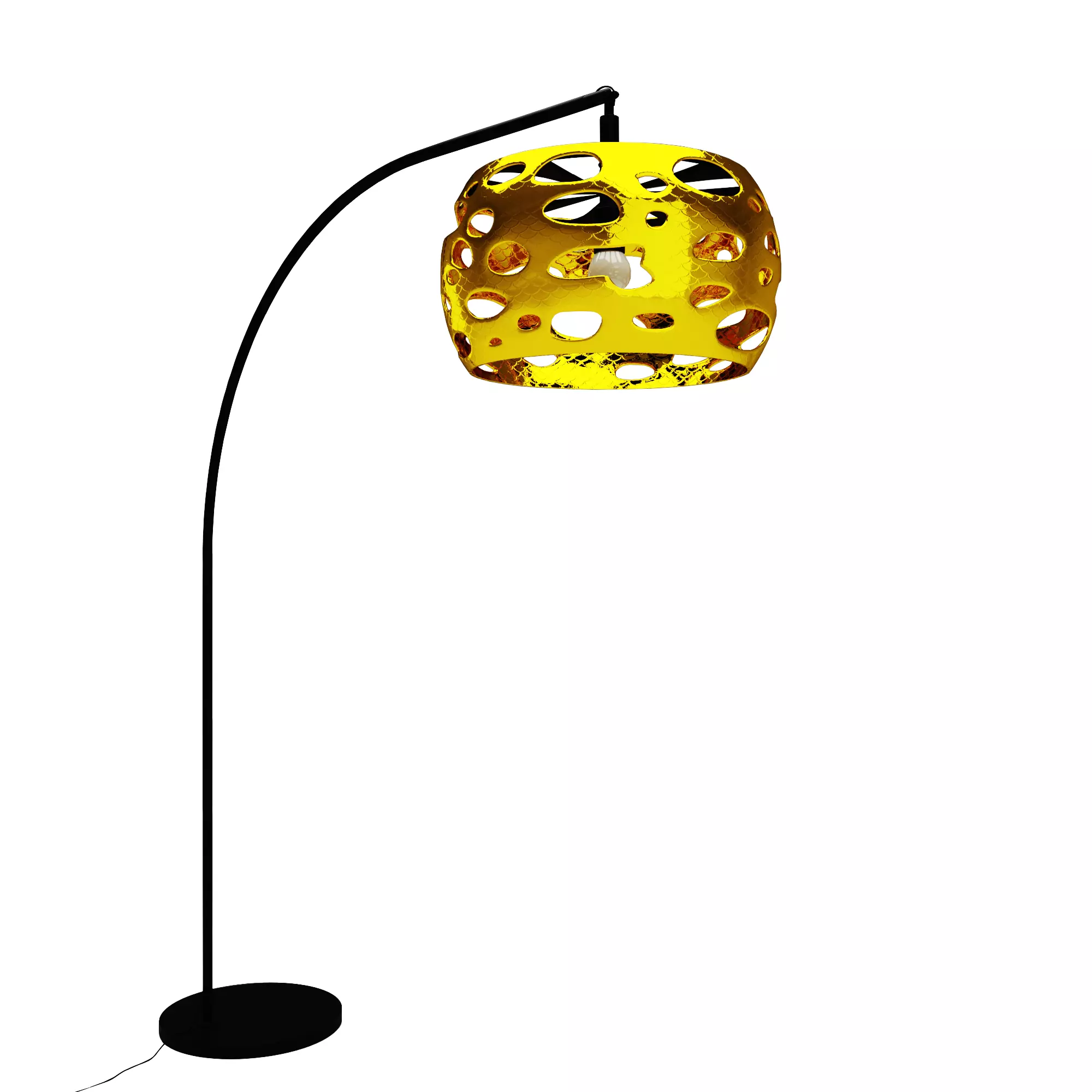 Floor lamp 3D model_0