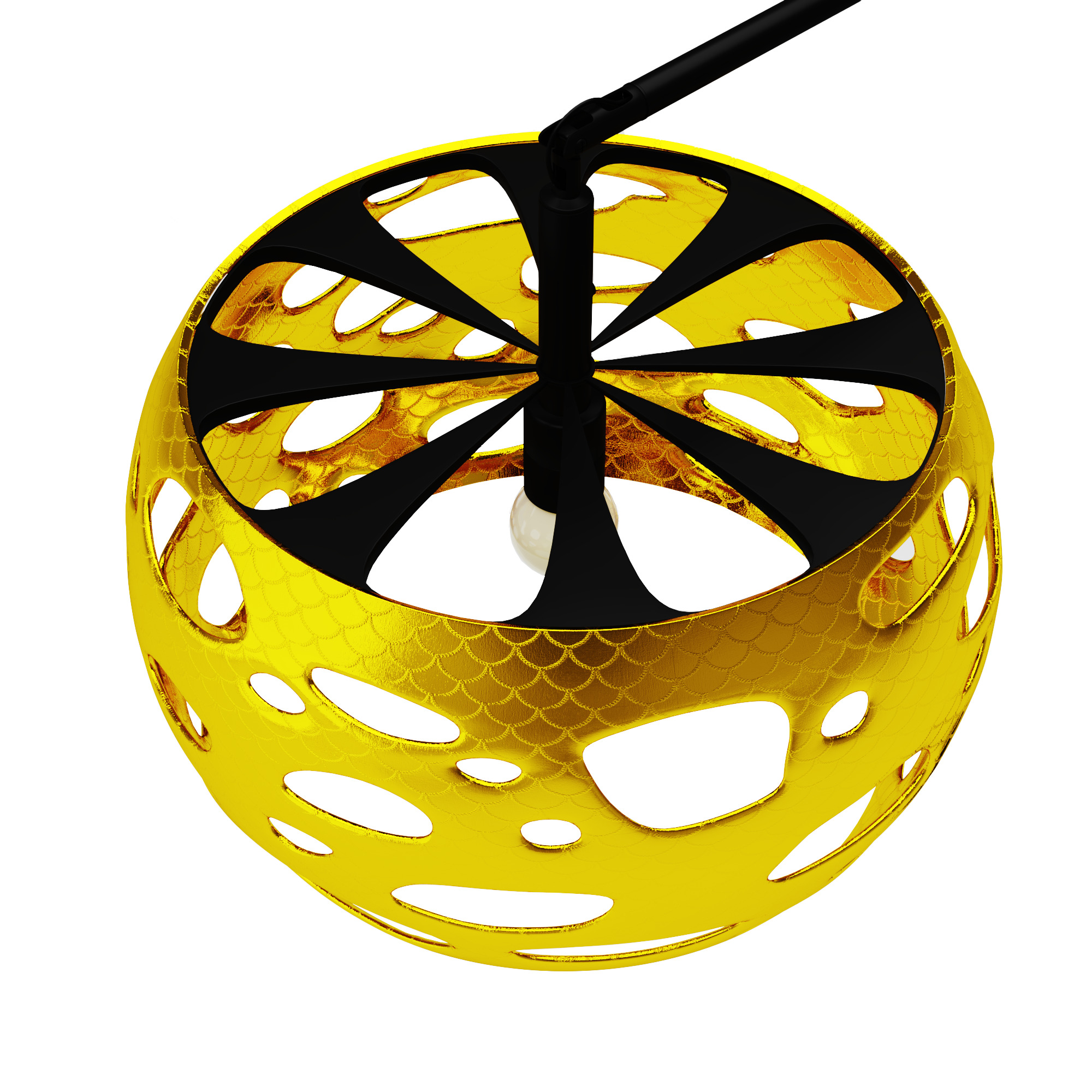 Floor lamp 3D model_3